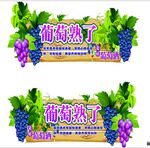 葡萄异形吊牌