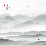新中式背景墙