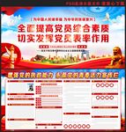 党员展板