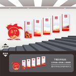 廉政楼梯文化墙