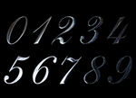 金属数字