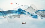 最新现代高端山水 TIF分层