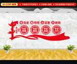 党员学习园地文化墙