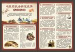 中医药健康知识宣传单
