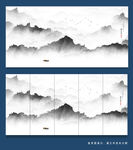 中式水墨画