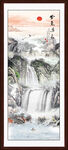 玄关山水画