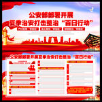 夏季治安打击整治百日行动