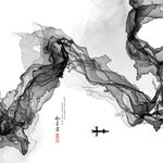 水墨山水画