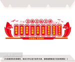 三亮三比三评展板墙