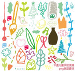 卡通儿童手绘涂鸦