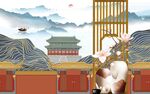 新中式背景墙