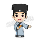 卡通书生青春版