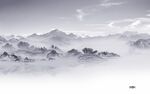 现代 高档中式山水 TIf分层
