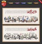 闽菜文化墙