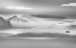高端灰色新山水图 TIF分层