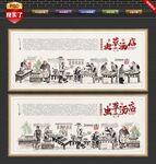 虫草汤文化墙