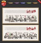 羊头汤文化墙