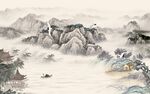 国画新山水中式画 TIf分层