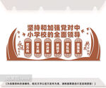 中小学校党建文化墙
