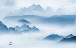 水墨新上架山水画 tif分层