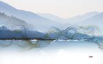 中式最新山水背景 TIf分层