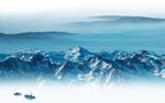 高档 山水无框新画 TIf分层