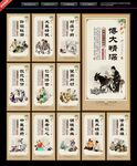 中医院文化展板