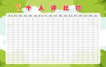 评比栏