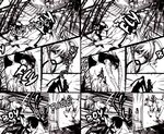 黑白卡通漫画