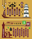 图书室文化墙 行为习惯