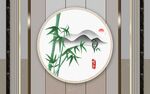 新中式组合背景墙 