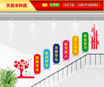 学校楼梯文化墙