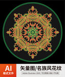 中式花纹 
