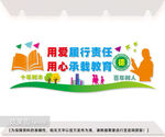学校教育展板图片