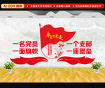 一名党员一面旗帜一个支部