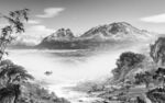 新品中式大气山水 Tif分层