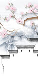 徽派 中式简约玄关 Tif分层