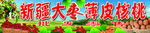 新疆和田大枣 新疆薄皮核桃 