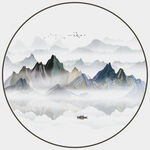 抽象山水画