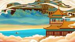 国风古镇山湖