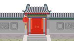 四合院大门