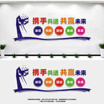 企业励志文化墙