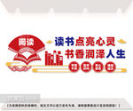 阅览室文化墙