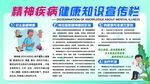 精神疾病健康知识宣传栏