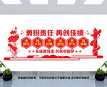 国企党建文化墙