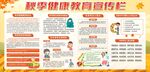 秋季健康宣传栏