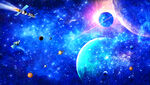 蓝色星空