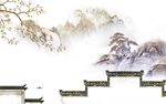 中式最新款山水画 tIf分层
