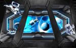 宇宙3D太空星球背景墙