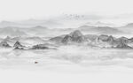 水墨山水画